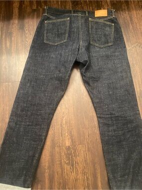 Taylor Stitch Straight Raw Indigo Selvage  Jeans 36x34